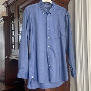 Lands End Tailored Fit Cotton Button Down